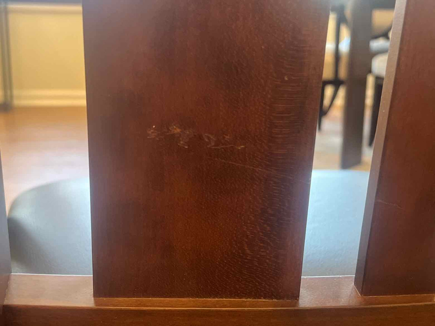 Pair of  Mission Style Crate & Barrel Dining Chairs