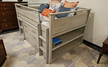 Pottery Barn Teen Sleep & Study Low Loft Full Bed