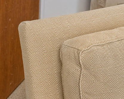 Kravet 3-Cushion Track Arm Sofa with Wood Frame