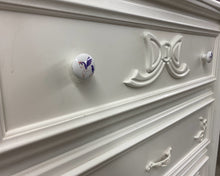 Disney Enchanted Princess Ivory 4 Drawer Chest with Bow Accents