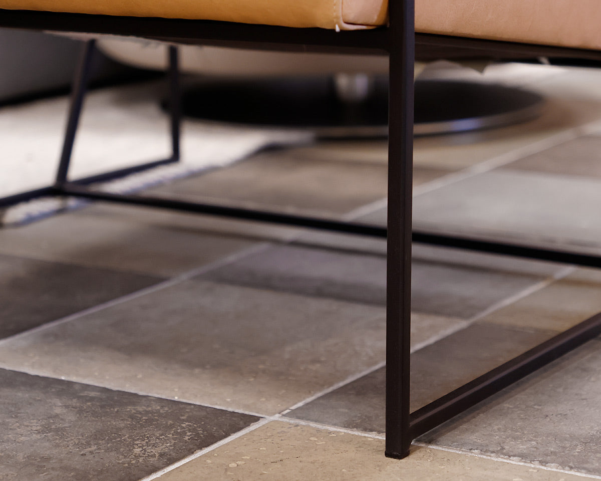 Pair of Leather Maiden Home Chairs