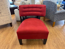 MG+BW MCM-Style Deep Red Accent Chair