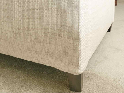 Pair Of West Elm  Weave Ivy Natural Upholstered Chairs