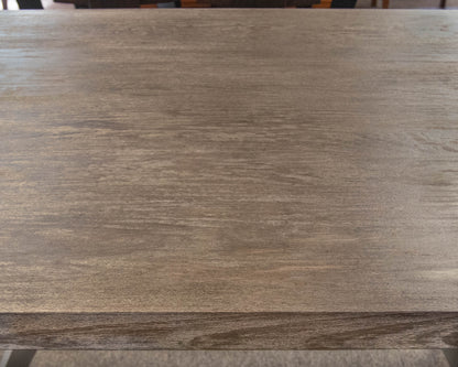 Old Biscayne Designs 'Lafayette' Dining Table In Grey Toned Driftwood Finish