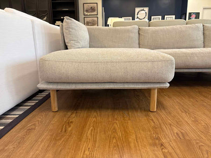 Crate & Barrel 2-Piece 'Wells' Sectional