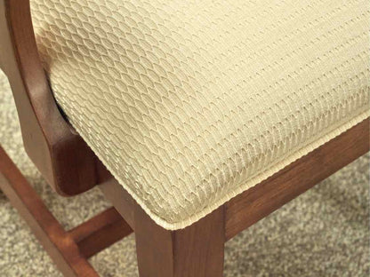 Kincaid Cherry Park Collection Dining Table W/ 2  Leaves & 6 Upholstered Chairs