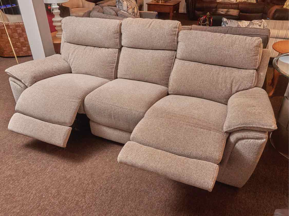 HTL Furniture  Power Reclining 3 Cushion Sofa with 2 Reclining  Seats