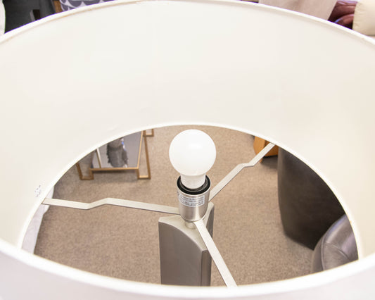 Crate & Barrel Isla Triangle Floor Lamp