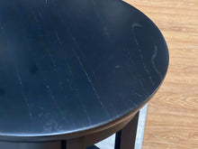Pottery Barn Black Side Table