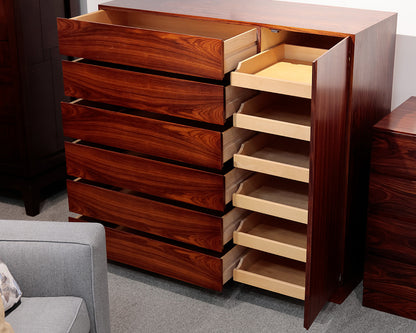 Vinde Mobelfabrik 1960's Danish MCM Gentlemans Chest