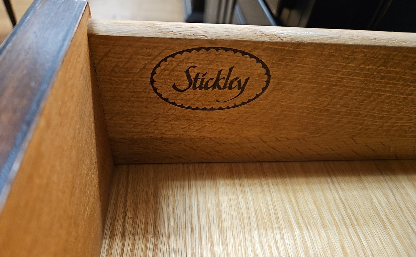 Stickley Flame Mahogany China Cabinet