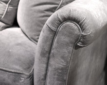 Skirted Rolled Arm Chaise