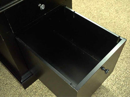 RH St. James Black Finish Desk
