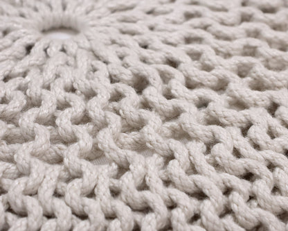 Crochet Ottoman Pouf