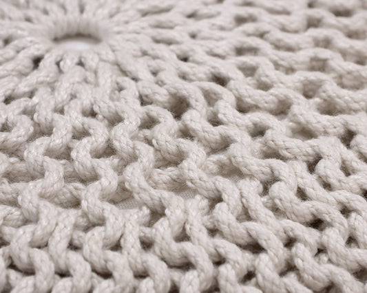 Crochet Ottoman Pouf