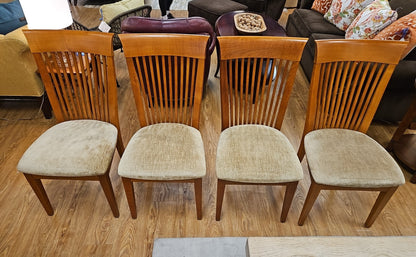 Saloom Set of 6 Cherry Dining Chairs