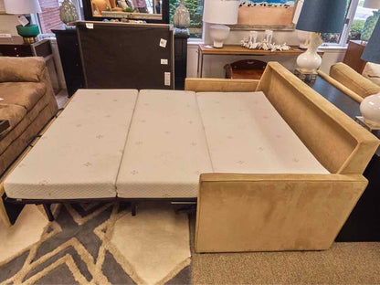 American Leather Queen Sleeper in Camel