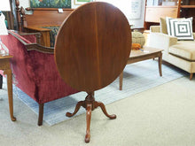 Solid Mahogany Birdcage Tilt Top Table
