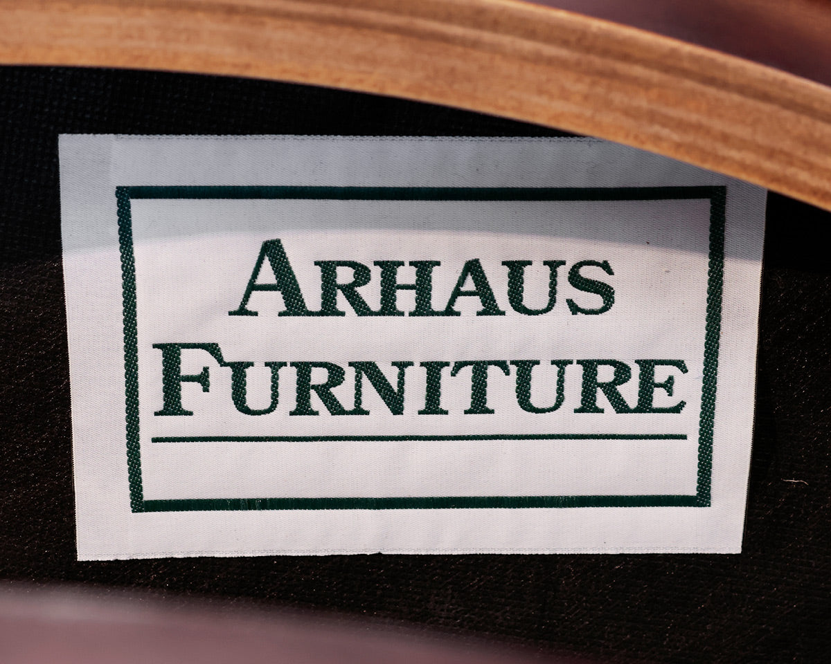 Arhaus Round Upholstered Ottoman