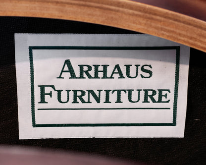 Arhaus Round Upholstered Ottoman