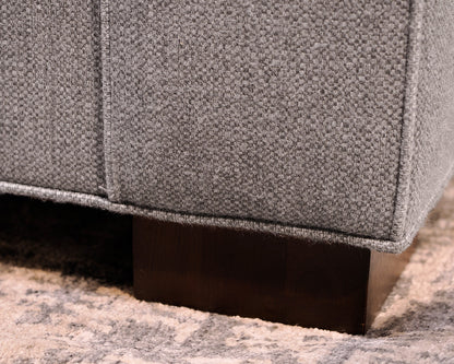 MG+BW Gray Tight Back Sectional