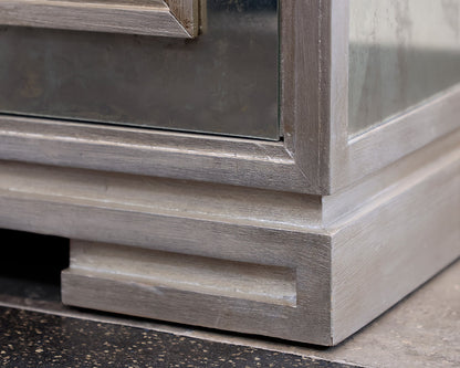 Worlds  Away 'Ophelia' Mirrored Accent Cabinet
