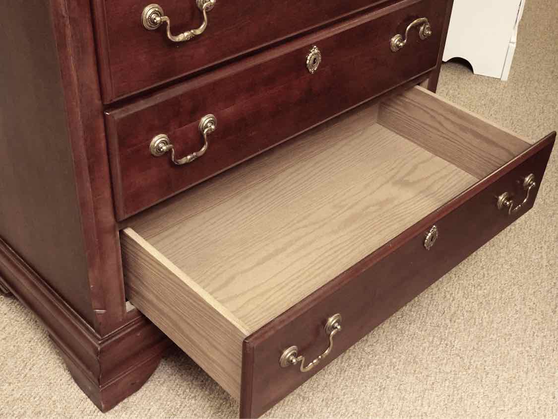 Cherry 5 Drawer Chest
