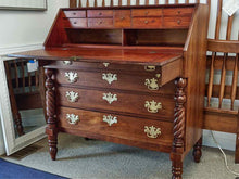 Empire Style Solid Fir Drop Front Secretary Desk