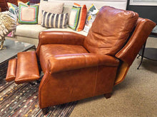 Bradington Young Saddle Brown  Leather Recliner