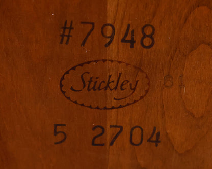 Stickley Round Inlaid Dining Table