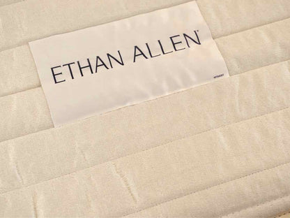 Ethan Allen Bennett Track Arm Modern Queen Sleeper in Autumn Tone Tweed