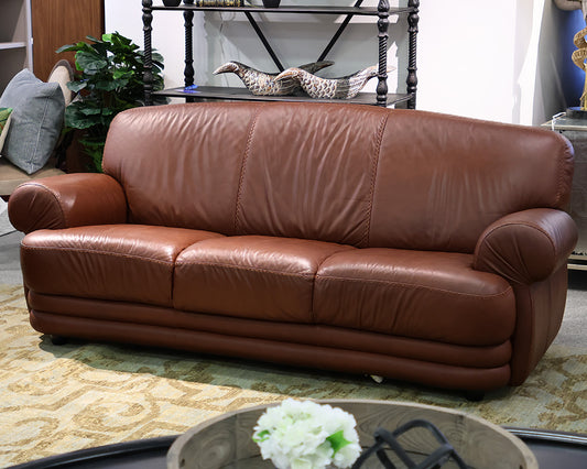 Natuzzi Leather Sofa