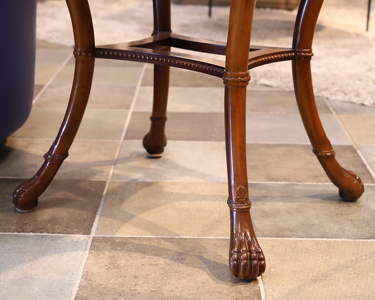 Baker Claw Foot Accent Table