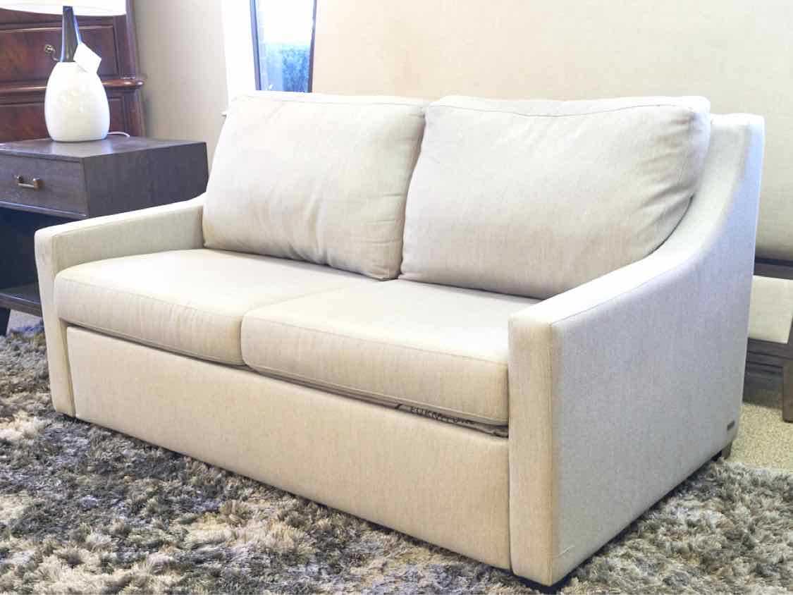 American Leather Full Size Sleeper in Gray