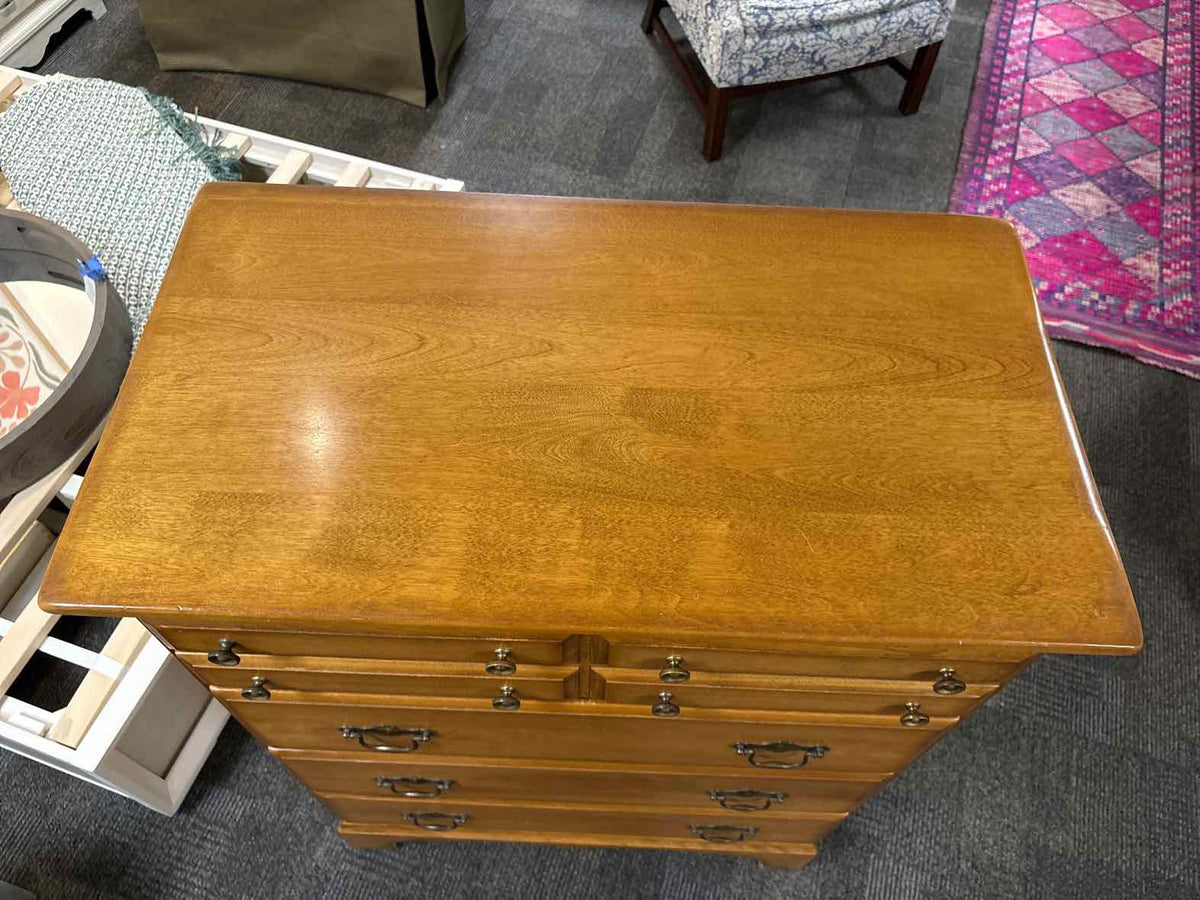 Cushman Colonial Four Drawer Maple Chest