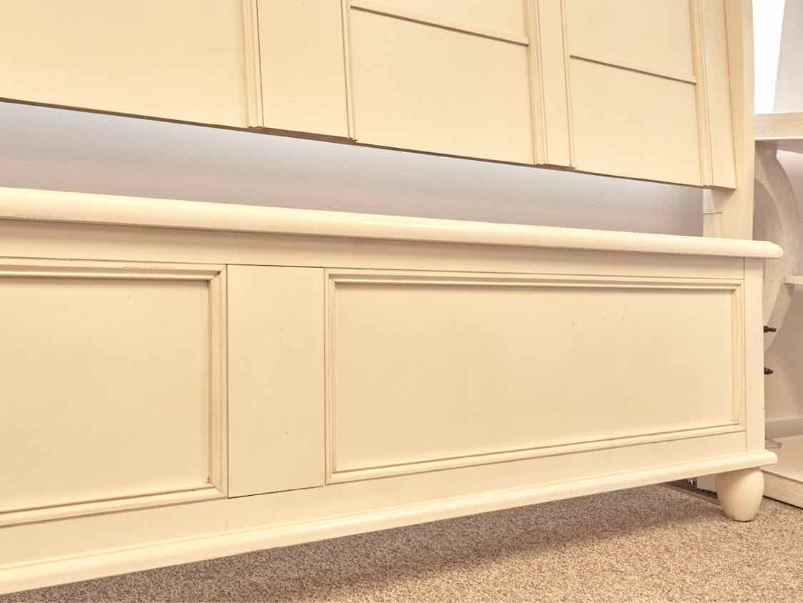 Ivory Panel King Bed