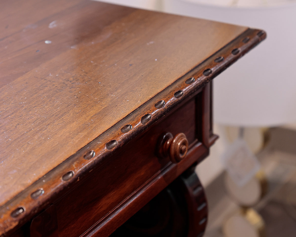 Scholle's Chicago Mahogany Console Table