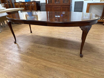 Councill Craftsman Inlaid Oval Dining Table