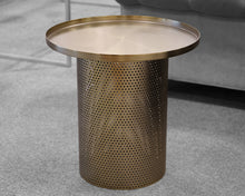 Brass Accent Table