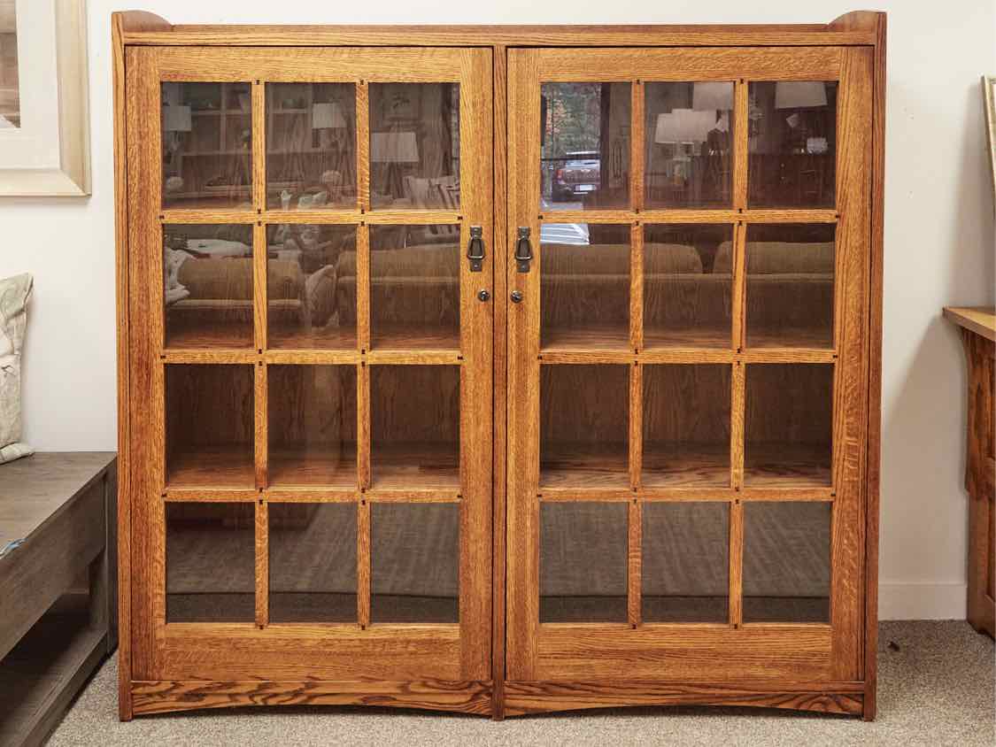 Michael's For Restoration Hardware Oak Mission Style Bookcase