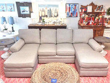 Kincaid 3 Piece Sectional with 2 Chaises in Toasted Oatmeal Upholstery