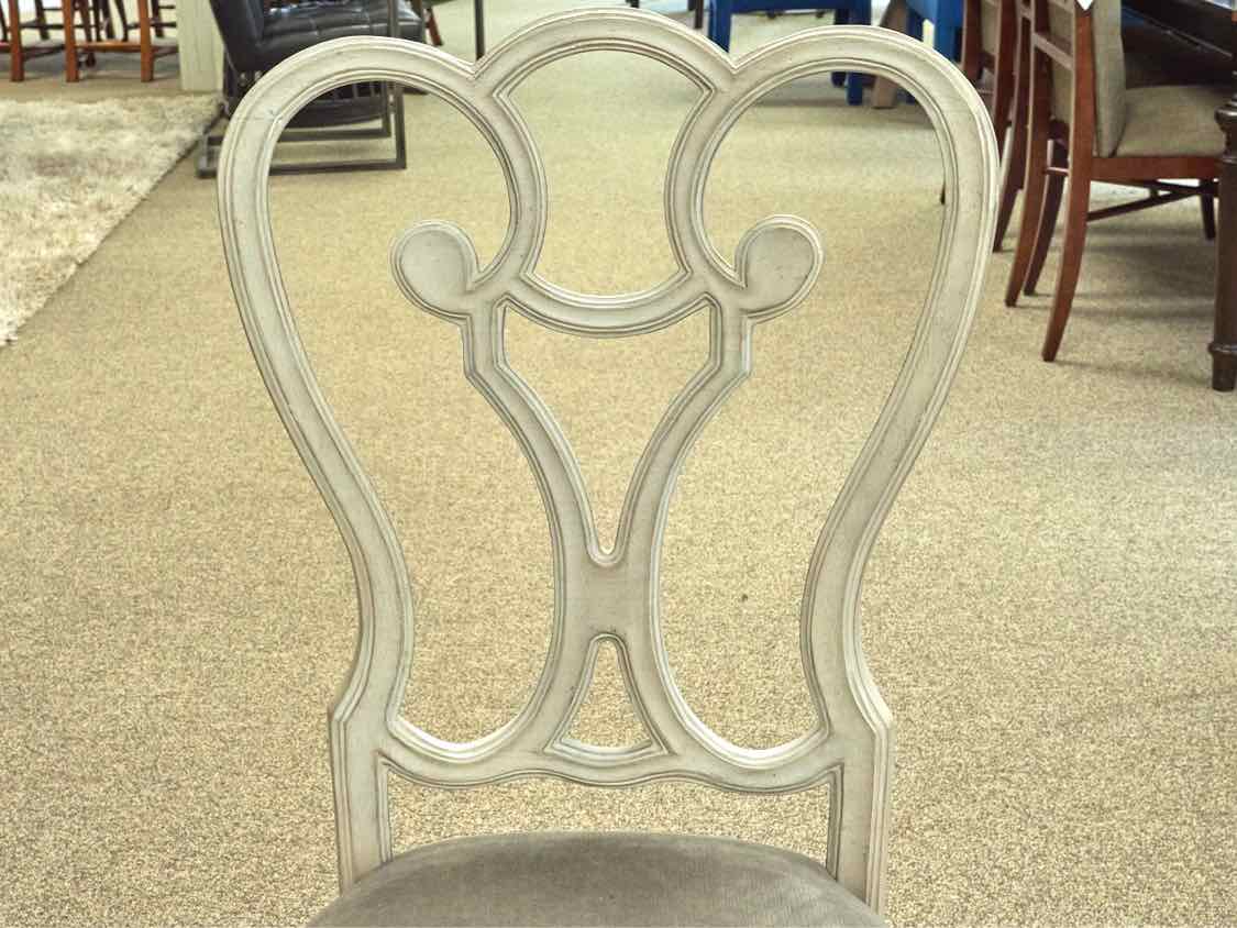 Universal Grey Driftwood Finish Table & 8 Chair Set