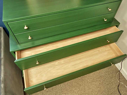 Gat Creek  " Talmadge" 4 Drawer Chest in Classic Enchanted Green