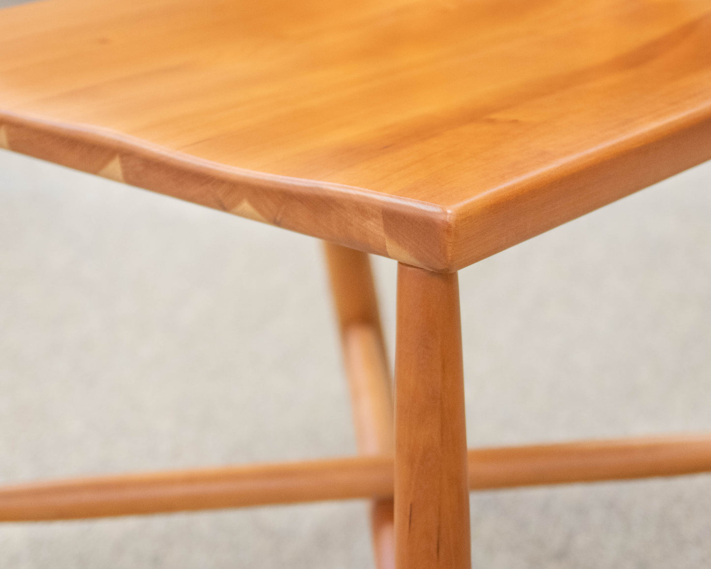 Pair of Gat Creek Addison Dining Chairs in Cherry with Natural Finish