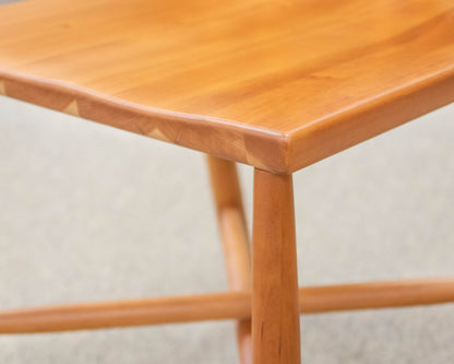 Pair of Gat Creek Addison Dining Chairs in Cherry with Natural Finish