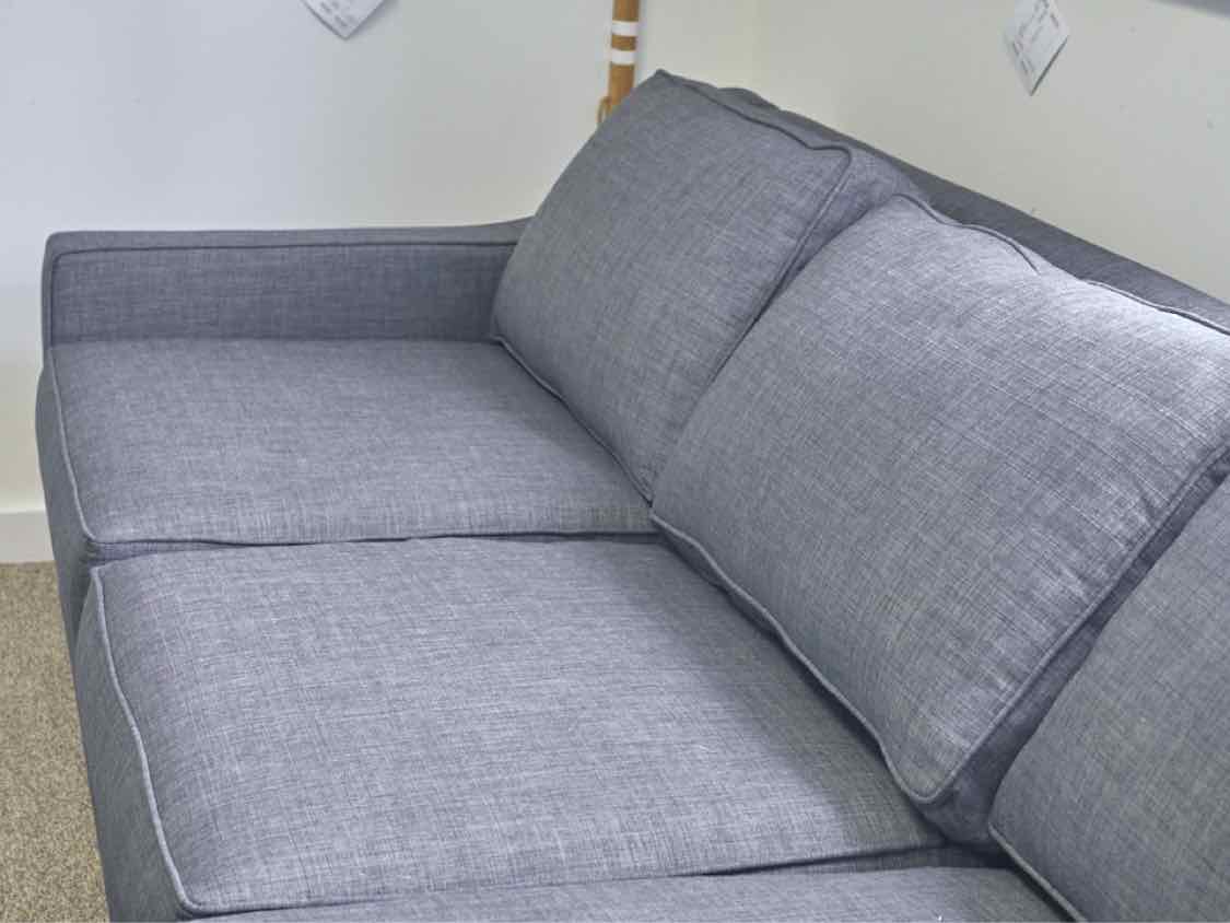 Jonathan Louis Grey Upholstered Small  Sectional with Chaise