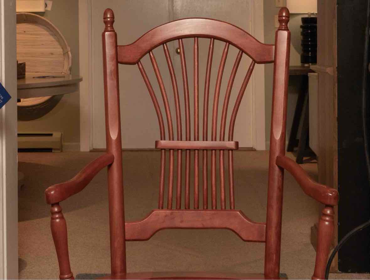 LeMieur Cherry Double Pedestal  Table & (6) Chair Set in Russet Finish