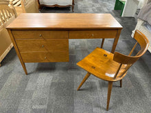 Mid-Century Desk and Chair Designed by Paul McNabb