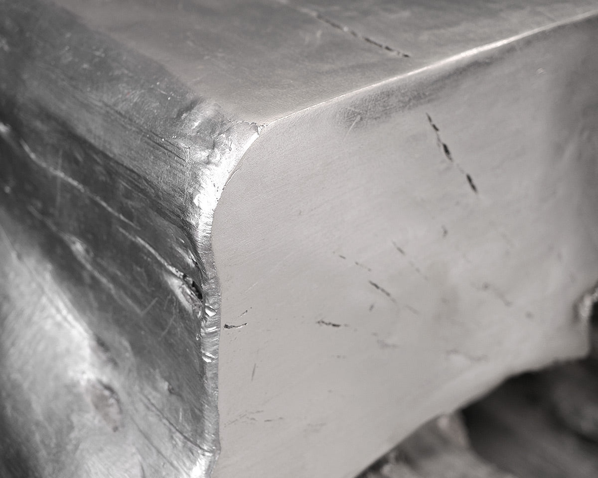 Mitchell Gold + Bob Williams Silver Tree Trunk Console