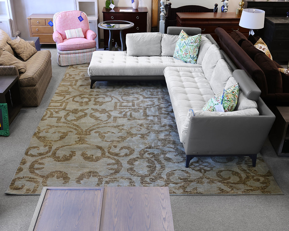 Karastan Sierra Mar 10 x 14 Wool Area Rug